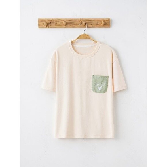 100% Cotton Women’s Pajama Set 2Pcs Pullover Top Sleepwear Loungewear - Picture 2 of 9